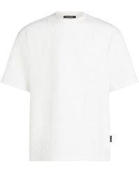 Karl Lagerfeld - Camiseta con costuras y letras - Lyst