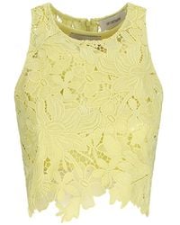 Sportmax - Macramé Top - Lyst