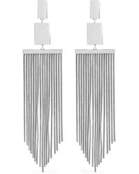 Isabel Marant - Square Fringe Earrings - Lyst