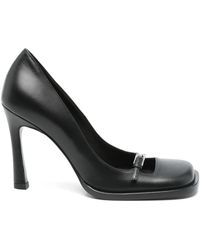 The Attico - 100 Mm Leren Pumps - Lyst