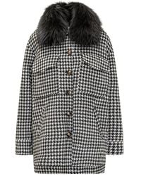 Ava Adore - Fur-Collar Coat - Lyst