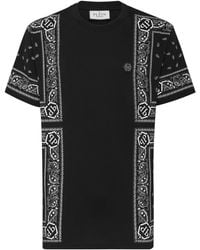 Philipp Plein - Paisley-Print T-Shirt - Lyst