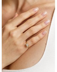 SOLO for Diamonds - X Nataliia Gotsii Oval-Cut Diamond Ring - Lyst