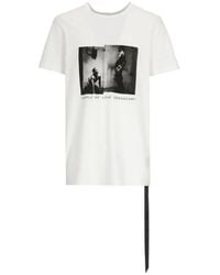 Rick Owens - Level Graphic-Print T-Shirt - Lyst