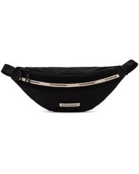 EA7 - Sac Banane À Bande Logo - Lyst