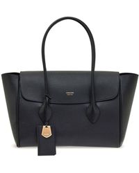 Ferragamo - Tote Bag With Logo And Plaque Detail - Lyst