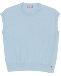 Herno - Sequin-Embellished Cap-Sleeve Vest - Lyst