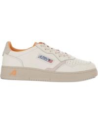 Autry - Medalist Perforated Suede Sneakers - Lyst