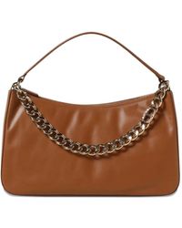 Twinset - Medium Chain Leather Shoulder Bag - Lyst