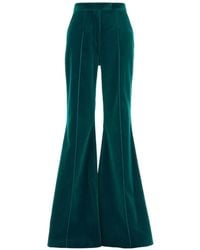 Costarellos - Pantalon Évasé À Fini Velours - Lyst
