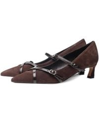 Poche Paris - Buckle-Strap Pumps - Lyst