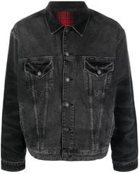 Polo Ralph Lauren - Reversible Checked Denim Jacket - Lyst