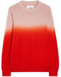 Jil Sander - Lightweight Wool Crew-Neck Sweater - Lyst