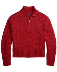 Polo Ralph Lauren - Polo Pony Cable-Knit Sweater - Lyst
