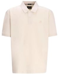 BOSS - Double-Monogram Mercerised Cotton Polo Shirt - Lyst