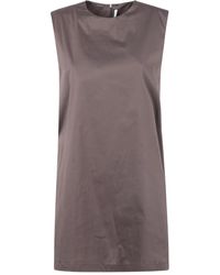 Liviana Conti - Sleeveless Mini Dress - Lyst