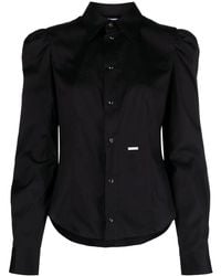DSquared² - Camisa Estilo Western Con Placa Del Logo - Lyst