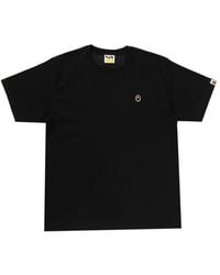 A Bathing Ape - Ape Head Embroidered T-Shirt - Lyst