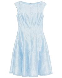 Talbot Runhof - Floral-Pattern Dress - Lyst