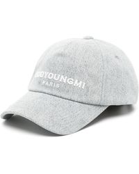 WOOYOUNGMI - Logo-embroidered Baseball Cap - Lyst