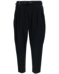 and wander - Uv-Cut Pleated Trousers - Lyst