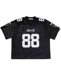 A Bathing Ape - Camouflage-Print Logo-Print T-Shirt - Lyst