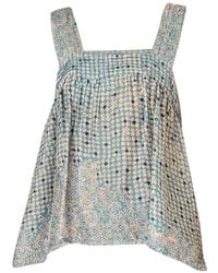 Natalie Martin - Jasmine Floral-Print Top - Lyst