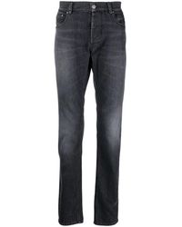 Roberto Cavalli - Straight-Leg Cotton Jeans - Lyst