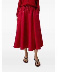 Cordera - Drawstring Flared Skirt - Lyst