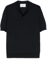 Ballantyne - Fine-ribbed Polo Shirt - Lyst