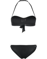 EA7 - Bikini con aplique del logo - Lyst