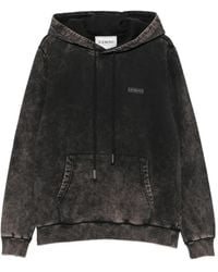 Iceberg - Acid-Wash Logo-Patch Hoodie - Lyst