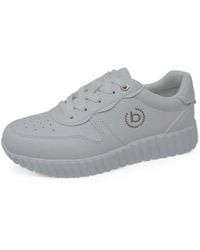 Bugatti - Logo-Print Perforated Sneakers - Lyst