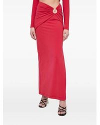 Bardot - Cut-Out Straight Maxi Skirt - Lyst