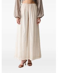 Haveone - Elasticated-Waistband Palazzo Pants - Lyst
