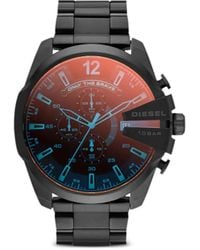 DIESEL - Dz4318 Mega Chief Chronograph 51Mm Watch - Lyst