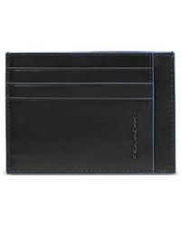 Piquadro - Slim Leather Cardholder - Lyst