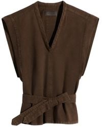 Lemaire - Cotton Tank Top - Lyst