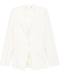 TOTEME - Collarless Blazer - Lyst