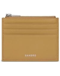 Sandro - Portefeuille Zippé - Lyst