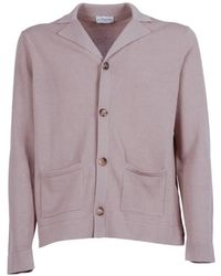 Ballantyne - Cardigan Boutonné À Poche Plaquée - Lyst