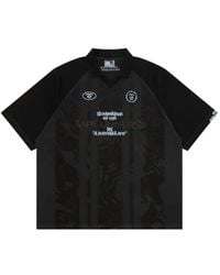 Aape By A Bathing Ape - Camouflage-Print Logo-Embroidered T-Shirt - Lyst