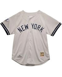 Mitchell & Ness - "Nba Ny Yankees 1998 Derek Jeter" Authentic Jersey - Lyst