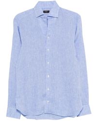 Barba Napoli - Giacca-Camicia Button-Down - Lyst