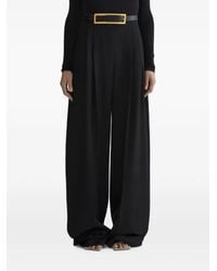 Mugler - High-Waisted Trousers - Lyst