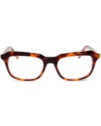 Jacquemus - Citta Brille Mit Geometrischem Gestell - Lyst