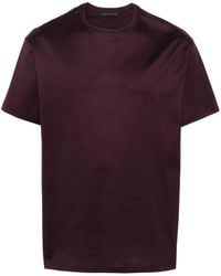 Low Brand - Logo-embroidered Cotton T-shirt - Lyst