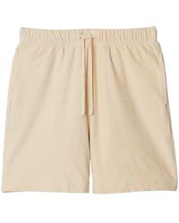 Burberry - Cotton Terry Shorts - Lyst