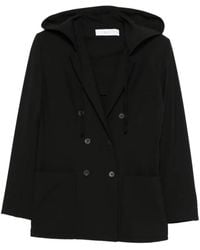 IRO - Hooded Double-Breasted Coat - Lyst
