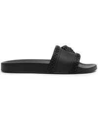 Versace - Medusa Head Motif Slides - Lyst